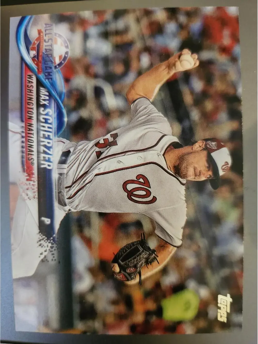 Max Scherzer 2018 Topps Update #US214 Nationals - Picture 1 of 2